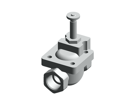 2/2 Way Solenoid Valve, NC, Female G1/2
