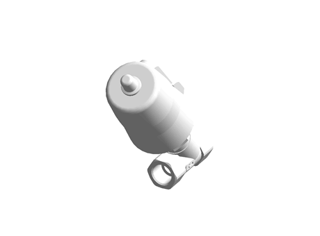 G1/2 Angle Seat Valve 2/2 way, 40 bar
