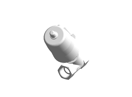 G3/4 Angle Seat Valve 2/2 way, 20 bar