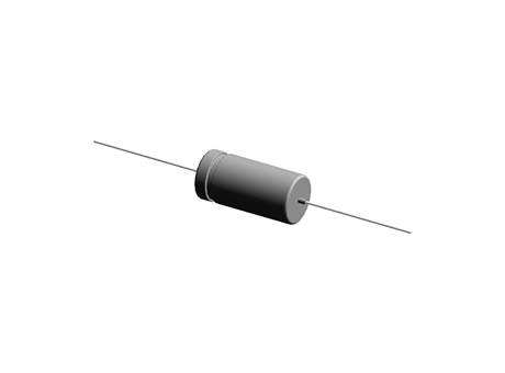 Axial AL cap, 100uF, 160V