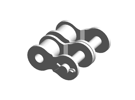 DUPLEX OFFSET CHAIN LINK, EUROPEAN STAND