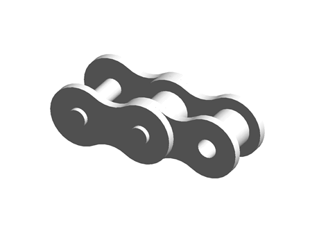 RS Group - Free CAD models - SIMPLEX CHAIN, ANSI - TraceParts