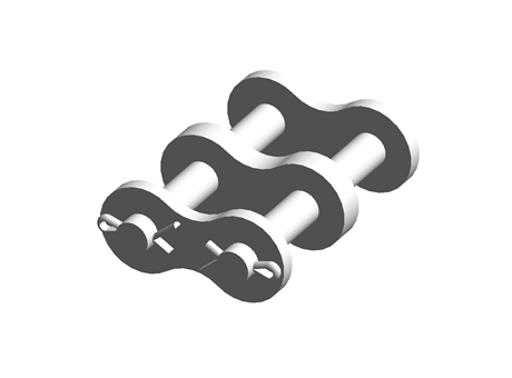 DUPLEX CONNECTING CHAIN LINK, EUROPEAN S