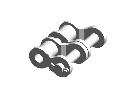 DUPLEX OFFSET CHAIN LINK, EUROPEAN STAND