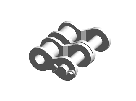 DUPLEX OFFSET CHAIN LINK, EUROPEAN STAND