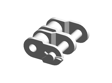 DUPLEX OFFSET CHAIN LINK, EUROPEAN STAND