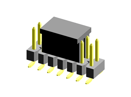 RS Group - Free CAD models - Samtec TSM Series Vertical Surface Mount ...