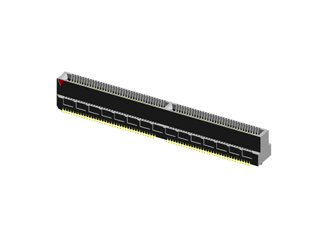 RS Group - Free CAD models - MEC8 PCB micro edge card socket, 140P ...
