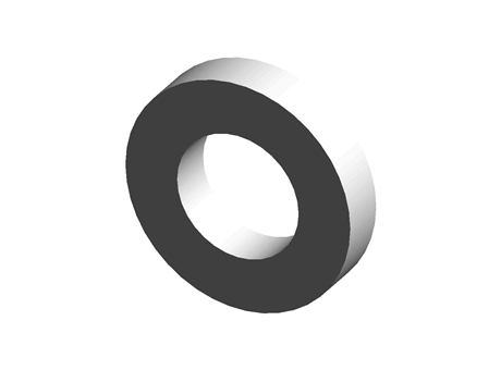 nVent SCHROFF 100 piece Plastic Plain Washer Washers