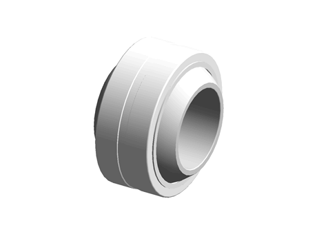 INA GE50-FO-2RS 50mm Bore Plain Bearing, 1140000N Radial Load Rating, 90mm O.D