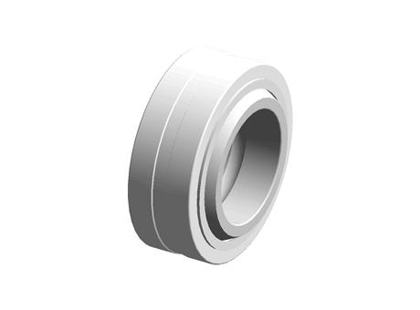 INA GE20-DO-2RS 20mm Bore Plain Bearing, 117000N Radial Load Rating, 35mm O.D