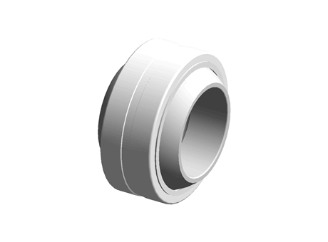 INA GE40-FO-2RS 40mm Bore Plain Bearing, 579000N Radial Load Rating, 68mm O.D