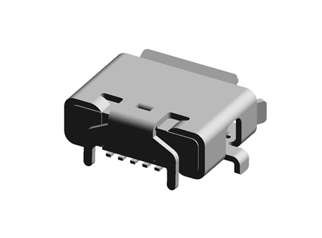 Molex MICRO-USB系列 直角 母座 微型 USB 连接器, AB型 v2.0, 30 V 交流, 1.8A 47590