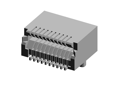 Molex 74441 Series, 20 Way Female SFP Connector
