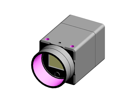 GigE Vision Area Scan Camera, 0.5 MP, Co