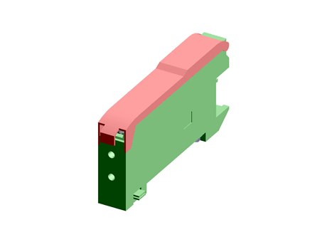 Amplifier with potentiometer, IP50, NPN