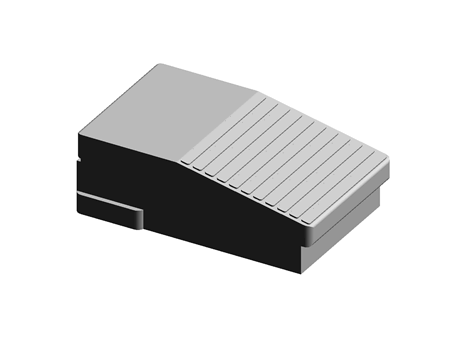 Interruptor de Pedal Metálico, Contacto 2 NA / 2 NC, IP66, Metal, 270 mA a 250 V dc, 3 A a 240 V ac, 250V, 240V