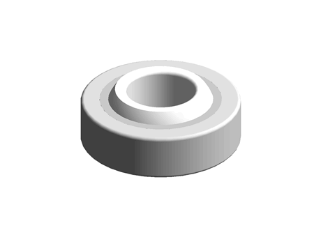 INA GE6-UK 6mm Bore Plain Bearing, 9000N Radial Load Rating, 14mm O.D
