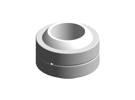INA GE30-PB 30mm Bore Plain Bearing, 159000N Radial Load Rating, 55mm O.D