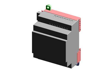 Rel Component RS Group - 免费 CAD 模型 - 14 I/O REL. EXTENSION FOR 100-240VAC SR - TraceParts
