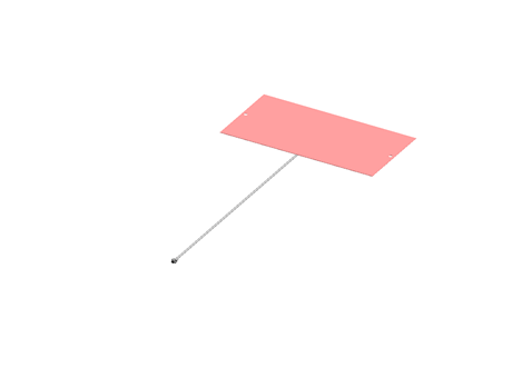 433MHz Flex Antenna with cable 150mm