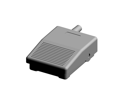 RS PRO Mini foot switch with NO/NC conta