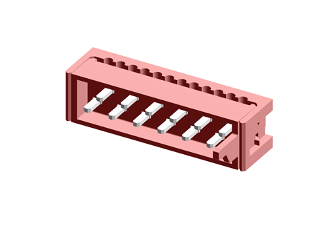 12 way male connector IDC 2.54mm