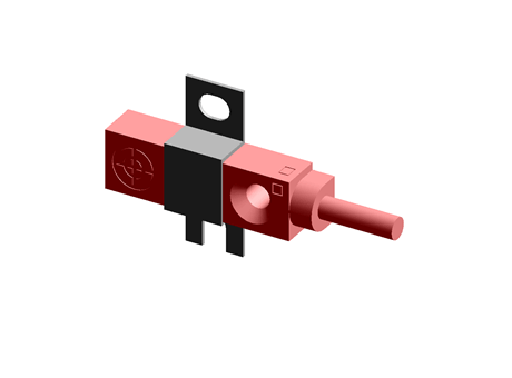 Induction Sensor Cad RS Group - Free CAD models - Inductive sensor, Sr 1.5mm NPN - TraceParts