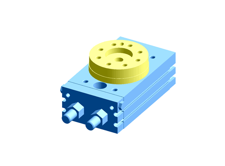 SMC Rotary Actuator, 190° Swivel, 18mm Bore,