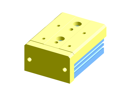 SMC Slide Unit Actuator Double Action, 16mm Bore, 20mm stroke