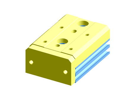 SMC Slide Unit Actuator Double Action, 6mm Bore, 10mm stroke