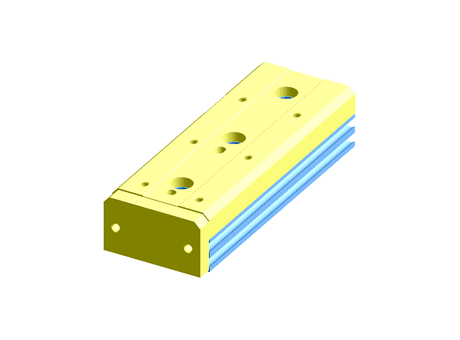SMC Slide Unit Actuator Double Action, 6mm Bore, 40mm stroke