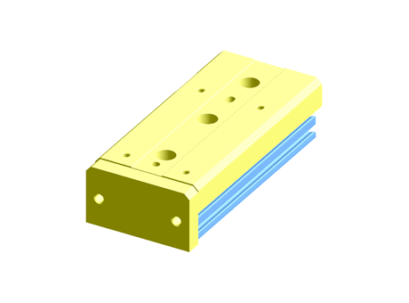 SMC Slide Unit Actuator Double Action, 8mm Bore, 40mm stroke