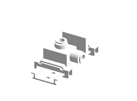 SMC 2 stations Manifold Base