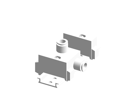 SMC 2 stations Manifold Base