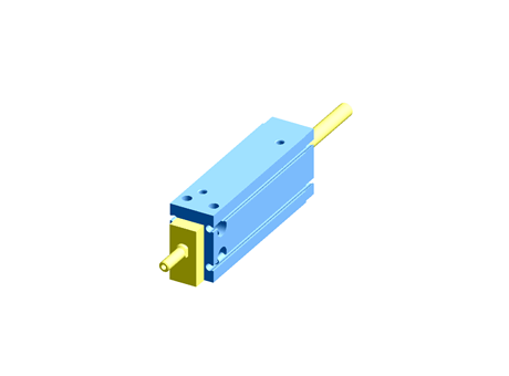 SMC Pneumatic Multi-Mount Cylinder ZCUK Series, Double Action, Single Rod, 20mm Bore, 50mm stroke