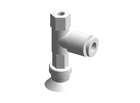 SMC 16mm Flat with Rib NBR Suction Cup ZPR16CN-06-B5