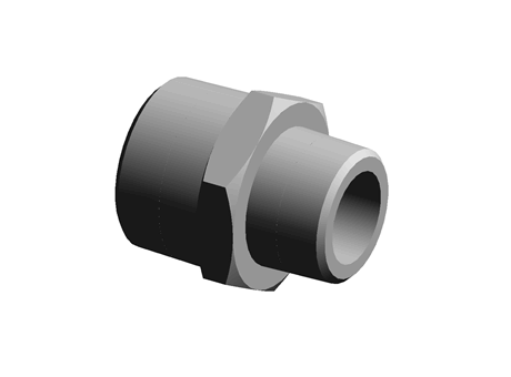 ADAPTOR MALE/MALE 1"X 3/4"BSPT