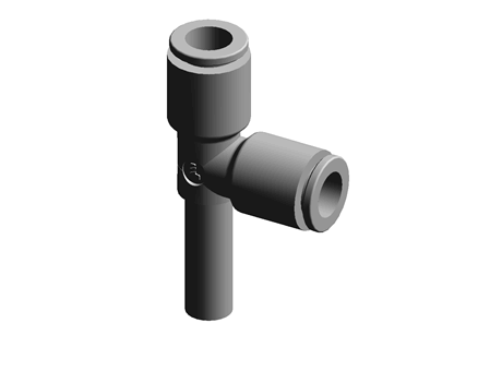 PLUG-IN RUN TEE C/W PLASTIC TA