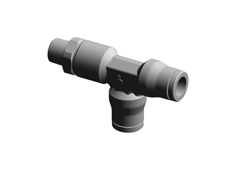 MLE STUD RUN TEE 8X1/8BSPT