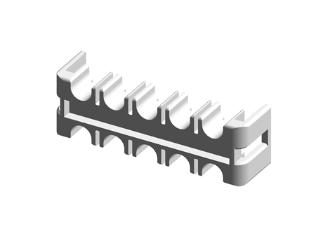 Hirose EnerBee DF33C Series 10 Way Double Row Retainer for use with Internal Power Source