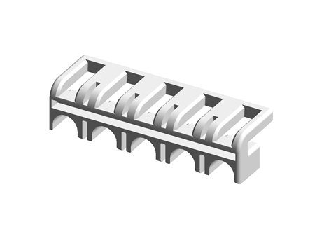 Hirose EnerBee DF33C Series 5 Way Single Row Retainer for use with Internal Power Source