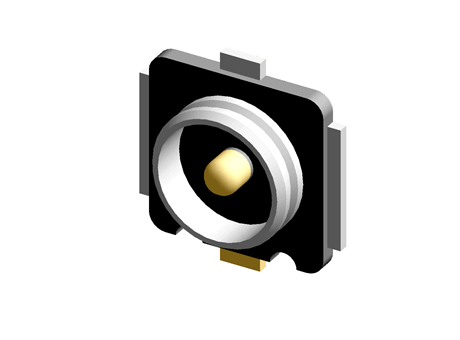 Hirose Male Surface Mount Coaxial Socket, Solder Termination