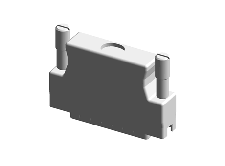 Hirose DX Series, Male 50 Pin Straight Cable Mount SCSI Connector 1.27mm Pitch, Jack Screw, Screw