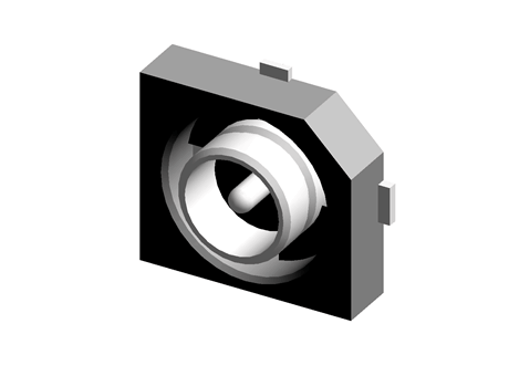 Hirose Coaxial Connector Male Surface Mount Coaxial Socket, Solder Termination