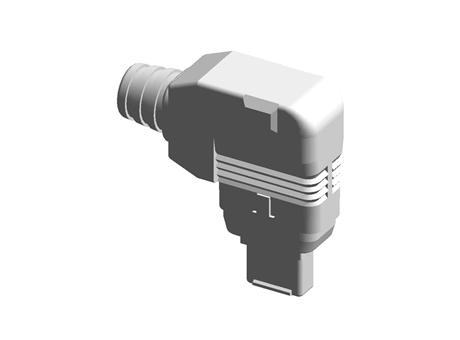 Hirose RP34L Series Compact Power Connector Cable Mount Plug, 3P, Crimp Termination, 5A, 30 V ac, 42 V dc
