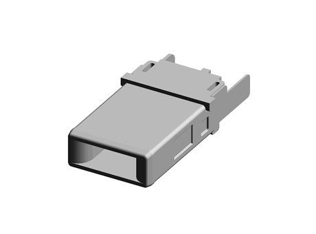 TE Connectivity DC-IN, Right Angle DC Power Plug Rated At 10.7A, 25 V dc, PCB Mount, length 20.6mm, Gold over Tin Plate