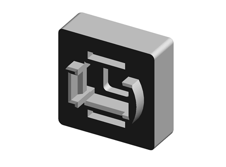 Interruptor táctil, amarilla, para usar con Interruptor táctil luminoso