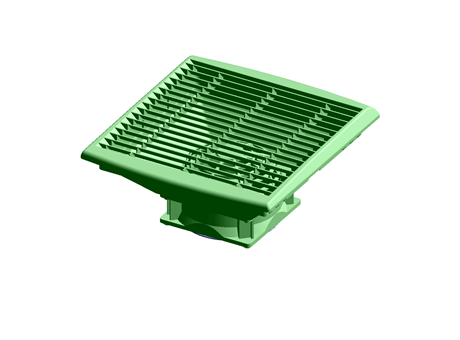 Schneider Electric Filter Fan, 24 V dc, IP54, 104 x 248mm