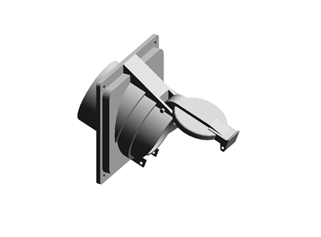 Red 3P+E switched interlock,32A 400V